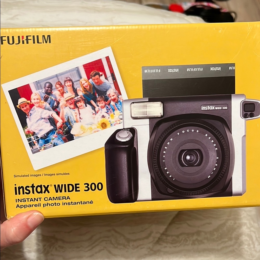 Fujifilm Instax Wide 300 Instant Camera - Black